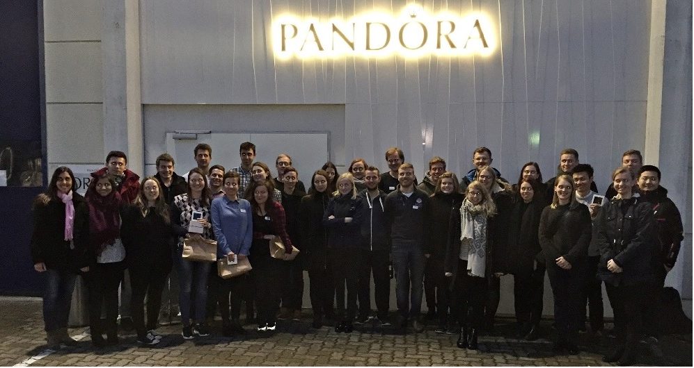 Company visit at Pandora – Student Union of Logistics Supply